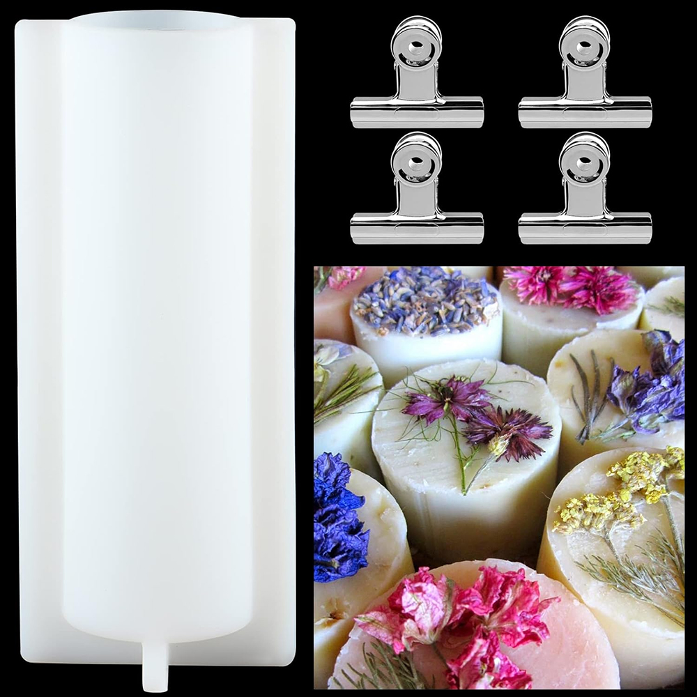 แม่พิมพ์สบู่ทรงกระบอกขนาดใหญ่พ - Candle Supplies Storage บทวิจารณ์และราคา