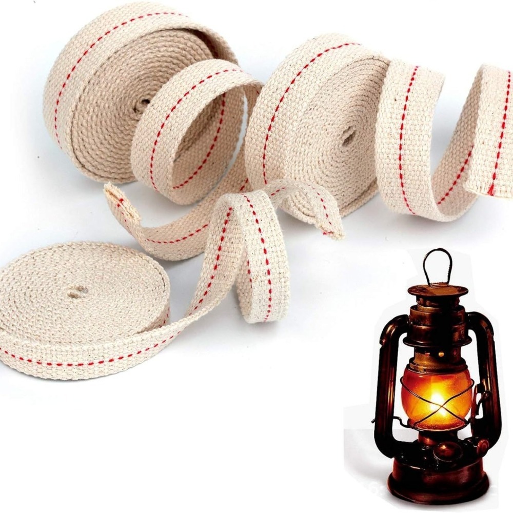 ไส้เทียนฝ้ายถักแบบแบน หลายขนาด - Candle Oil Supplies บทวิจารณ์และราคา