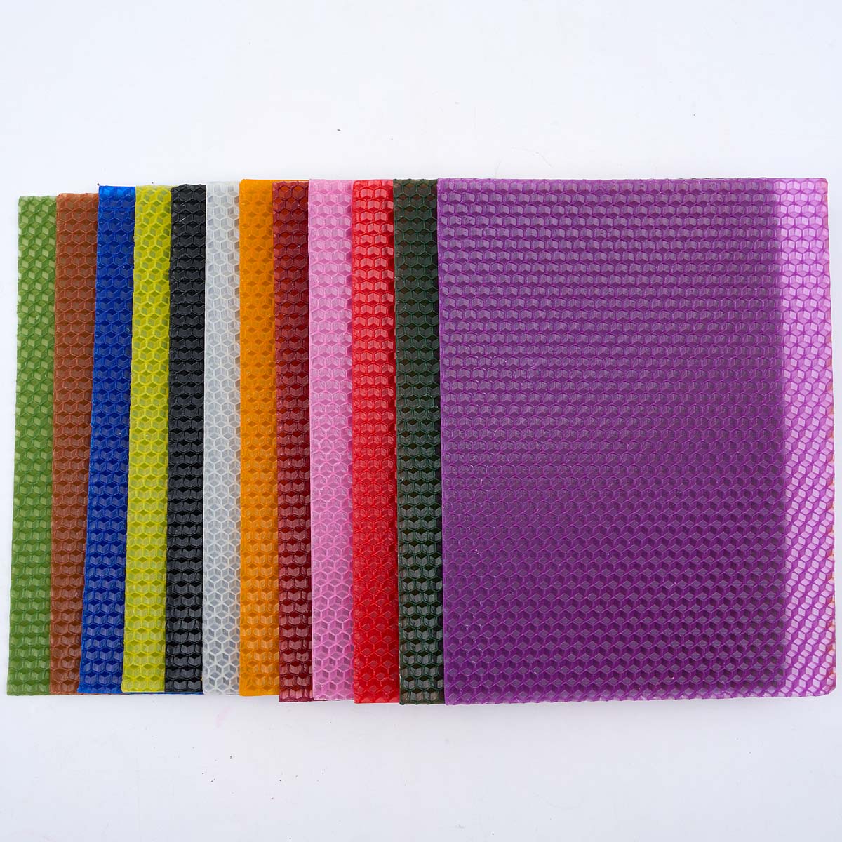 ชุดทำเทียนแผ่นขี้ผึ้งสี 6 ชิ้น - Beeswax Sheet Roll บทวิจารณ์และราคา