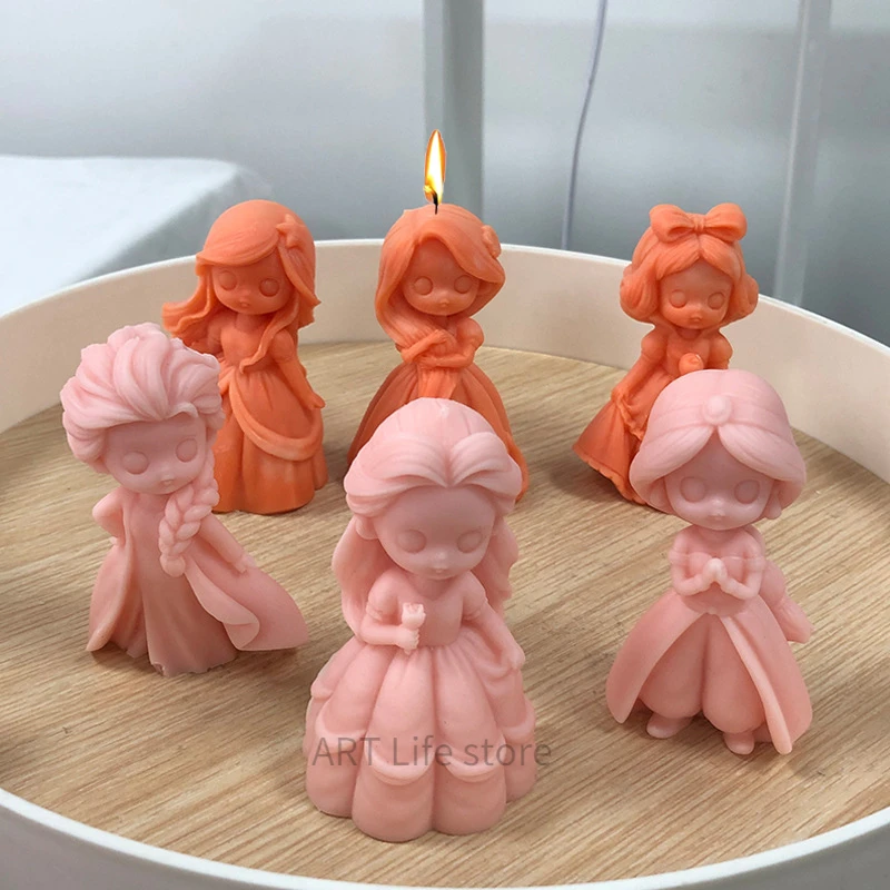 แม่พิมพ์ซิลิโคนสำหรับเทียน6ชิ้ - Candle Supplies Storage บทวิจารณ์และราคา