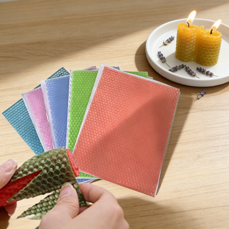 แผ่นขี้ผึ้งสีมาการอง 12 ชิ้น ข - Beeswax Sheet Roll บทวิจารณ์และราคา