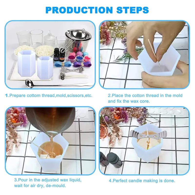 กระบอกซิลิโคนเทียนแม่พิมพ์เรซิ - Candle Supplies Storage บทวิจารณ์และราคา