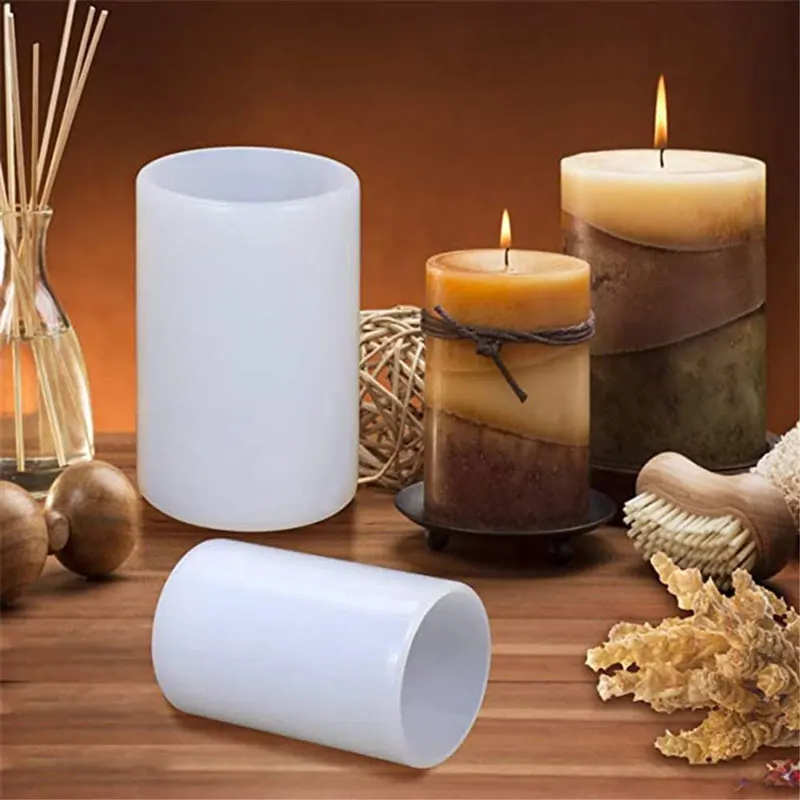 กระบอกซิลิโคนเทียนแม่พิมพ์เรซิ - Candle Supplies Storage บทวิจารณ์และราคา