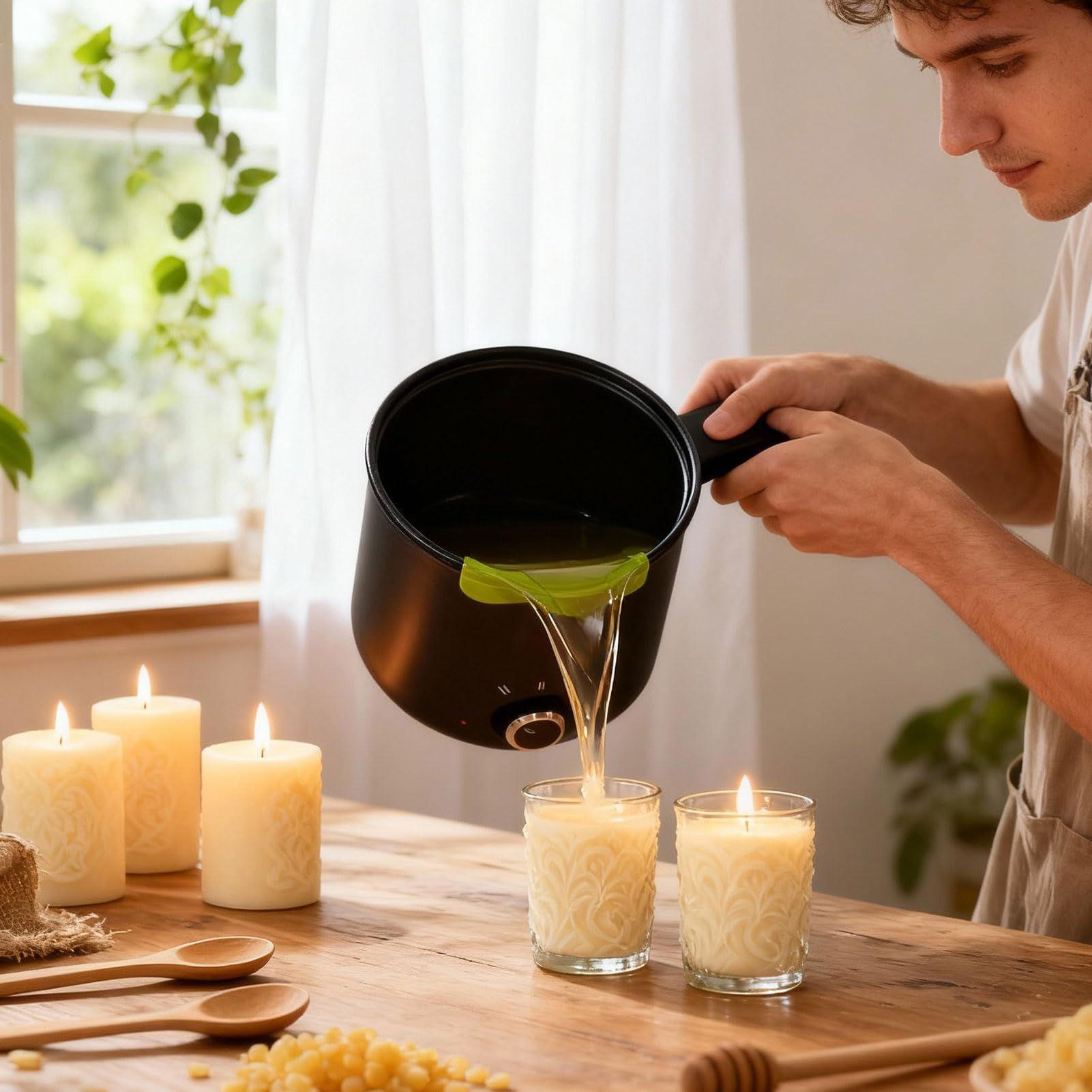หม้อหลอมเทียน 1.5 ลิตร ขนาดใหญ - Candle Supplies Storage บทวิจารณ์และราคา
