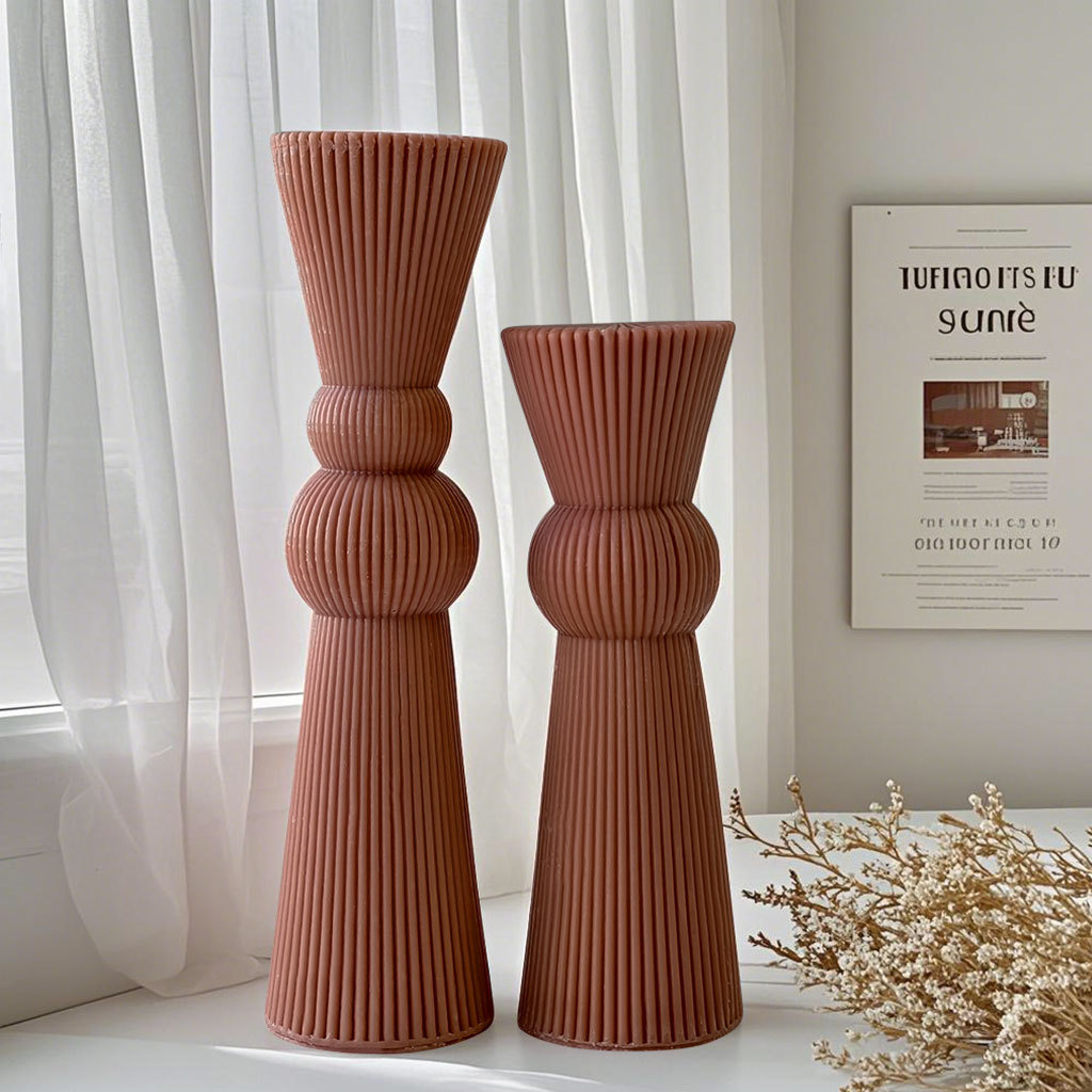DIY ยาวลายเสาเทียนแม่พิมพ์ Han - Candle Supplies Storage บทวิจารณ์และราคา